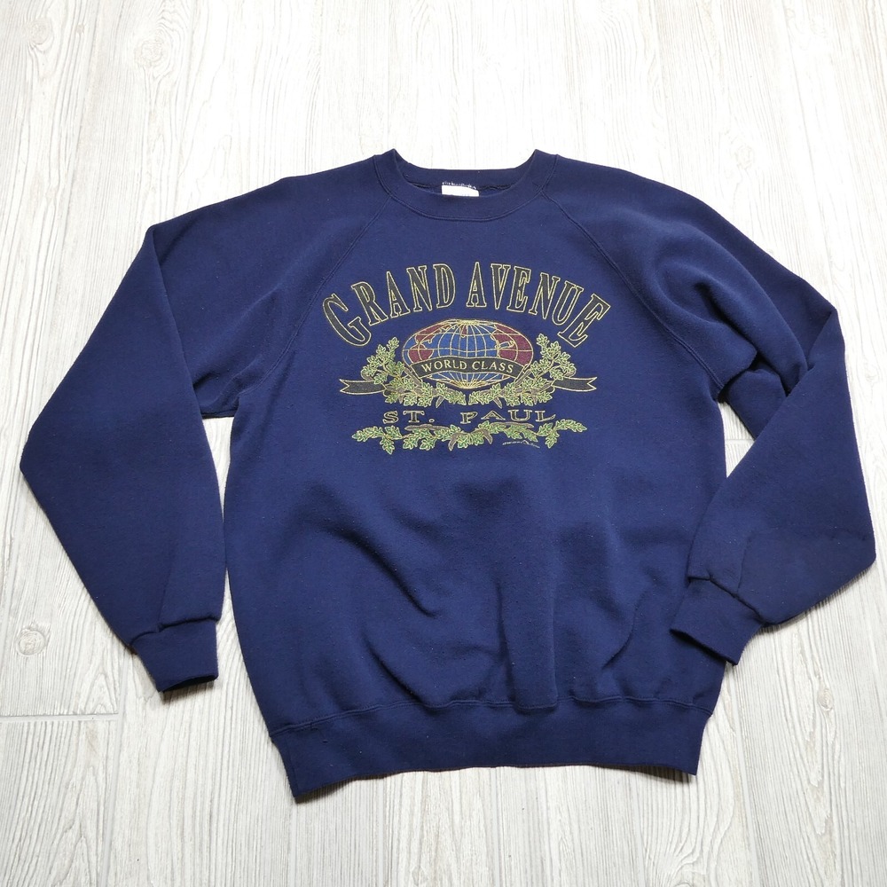 VINTAGE Santee Sweats by Puma Sweatshirt Size L Grand‎ Avenue St. Paul Minnesota